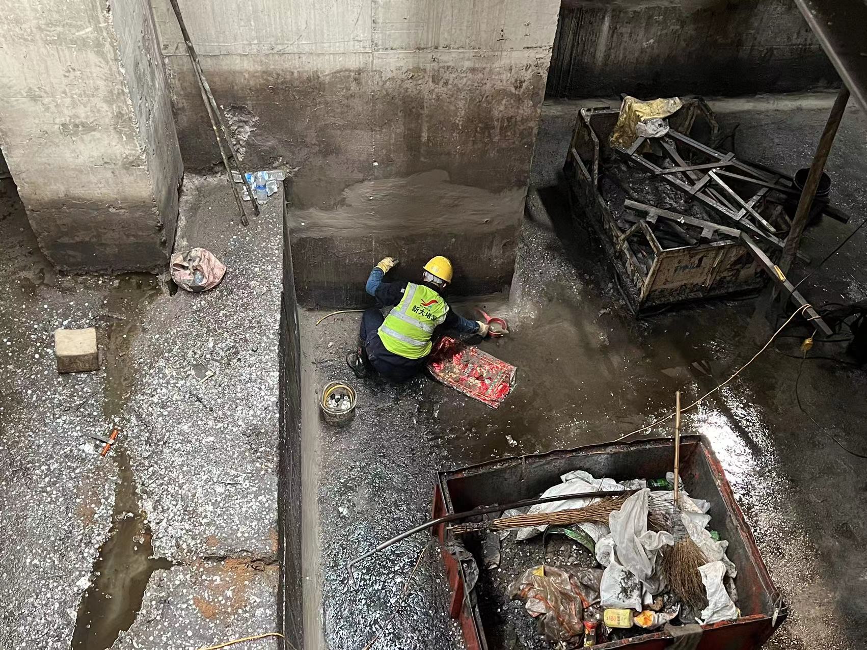 宿迁宿城区基坑渗漏水堵漏